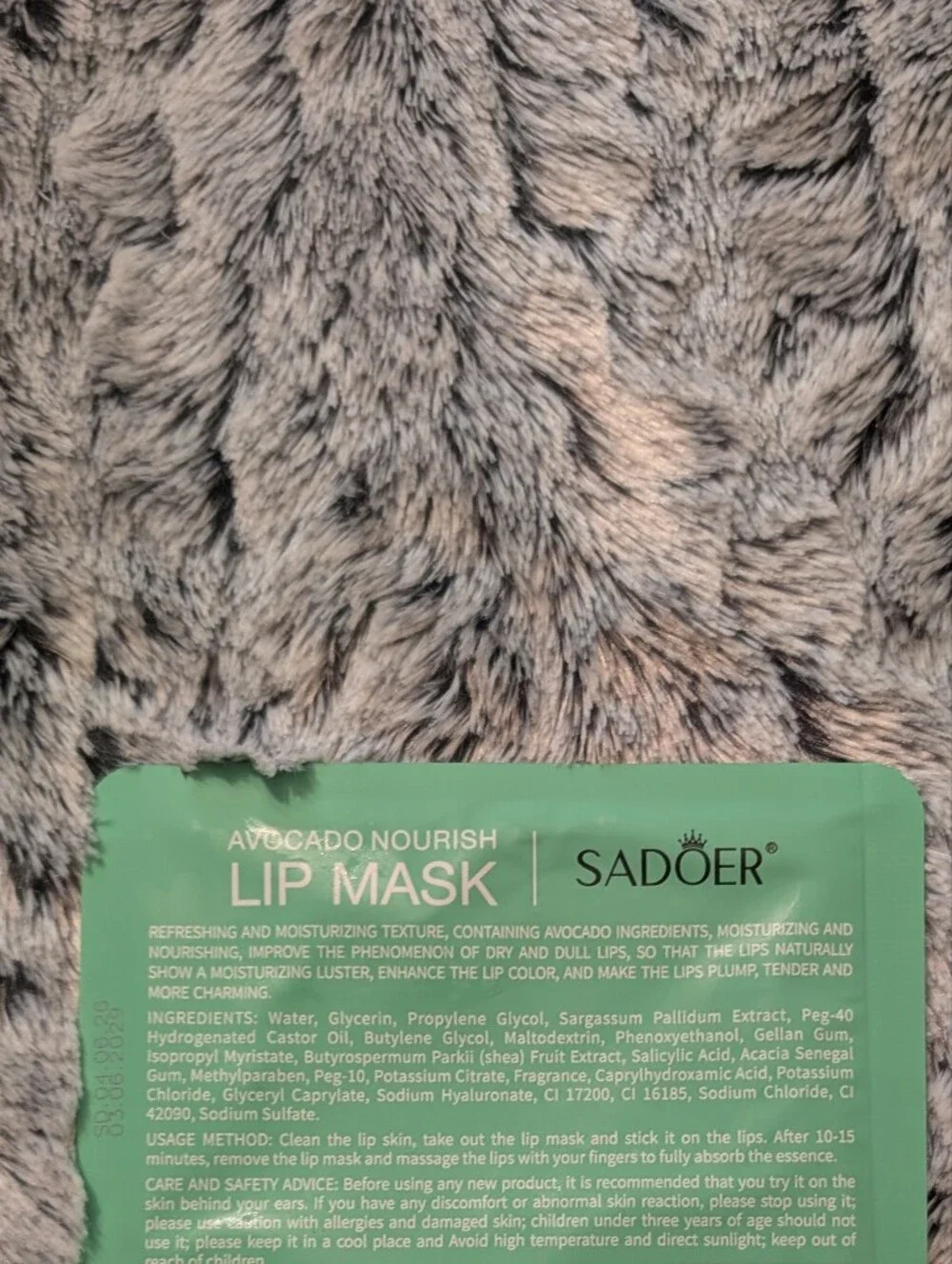 Fruit Series Honey Peach Repair Lip Mask - Pink